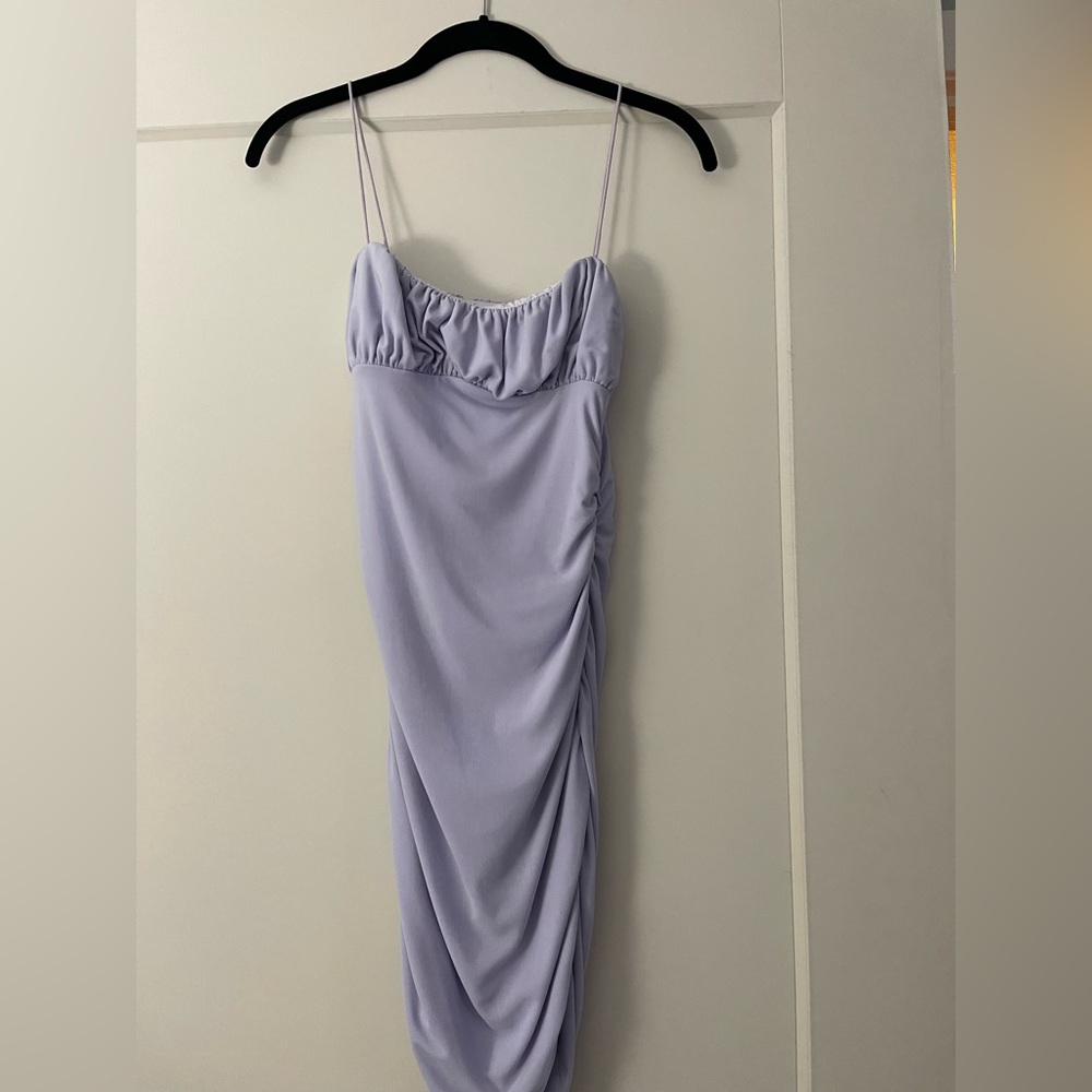 Princess Polly Strapless Light Purple Dress